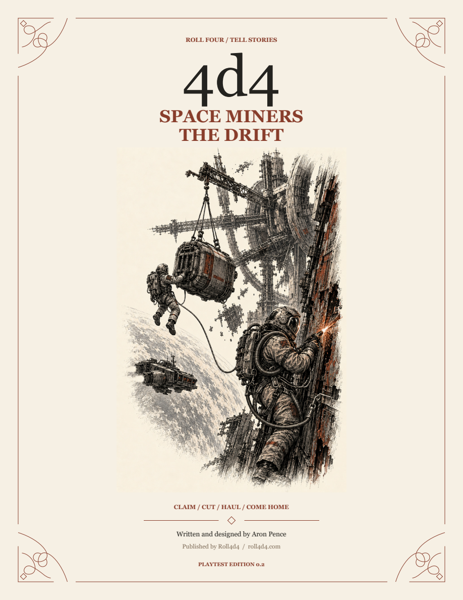 Space Miners: The Drift 4d4 4Cast Playtest 0.2 cover