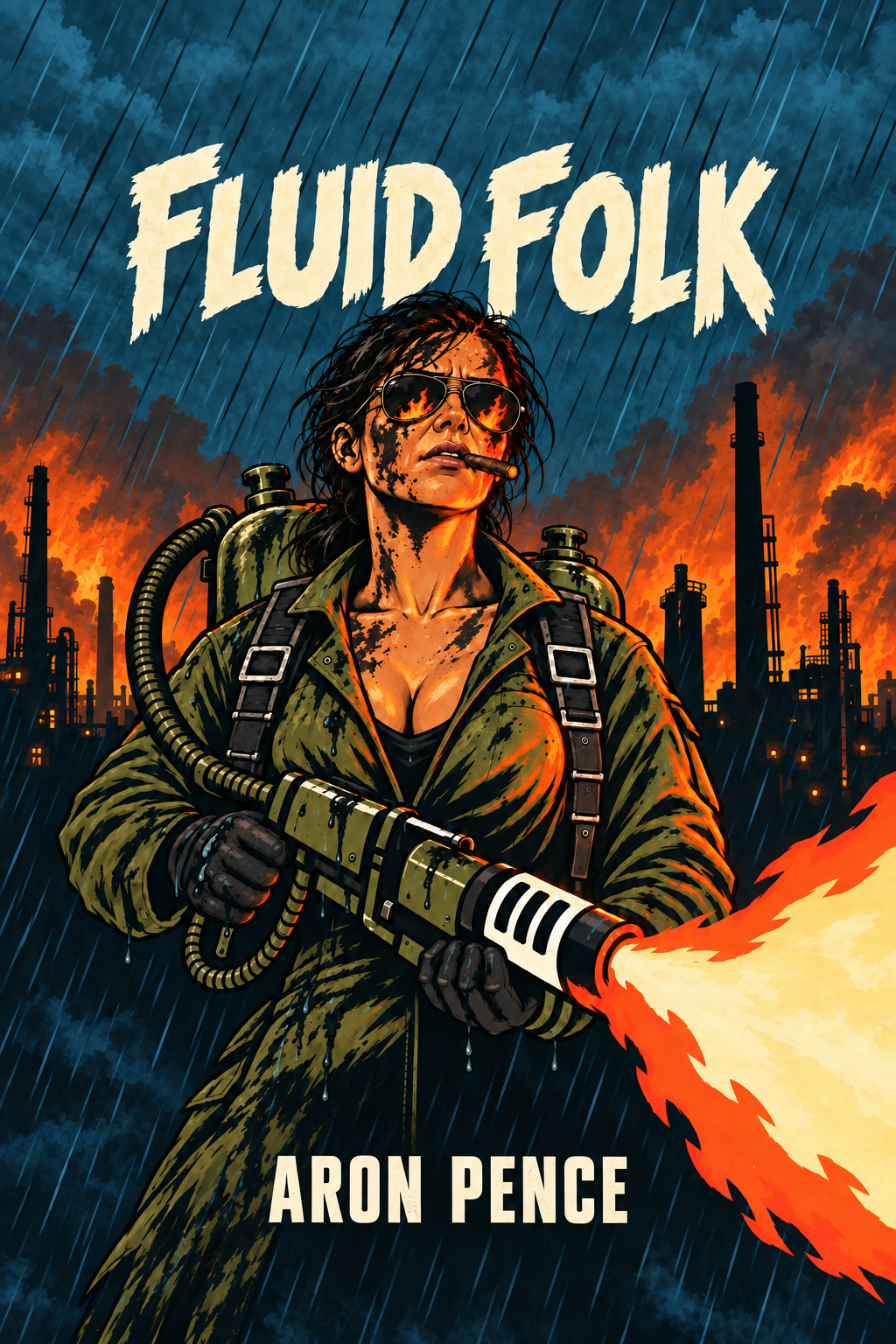 Fluid Folk by Aron Pence, book cover