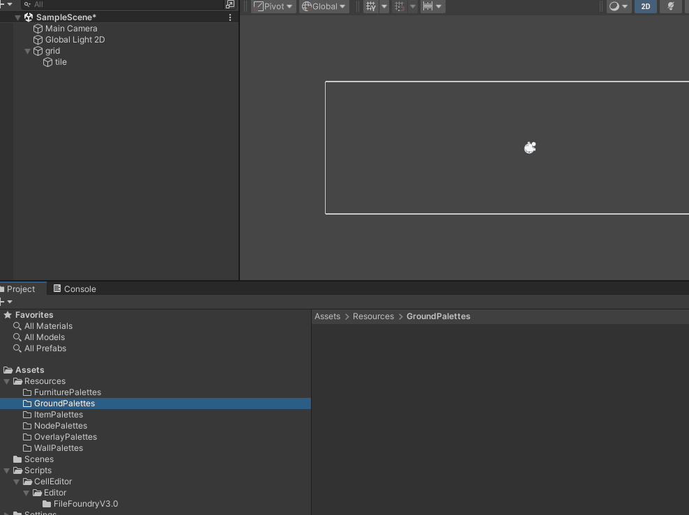 Initial TileFoundery editor preview